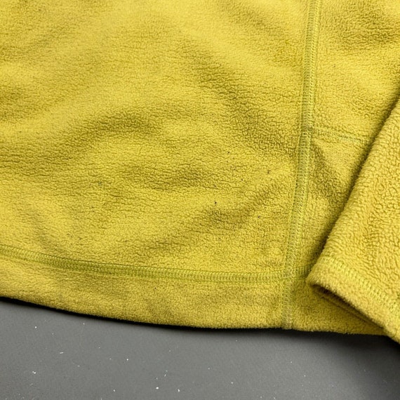 VINTAGE Patagonia Yellow Full Zip Tech R Fleece S… - image 10