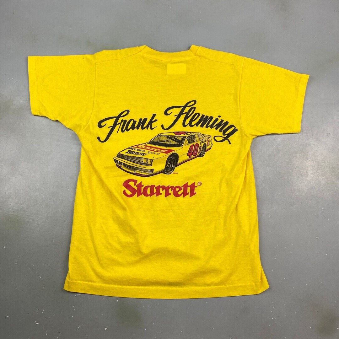 Frank Fleming Racing VINTAGE 80s Frank Fleming Starret Racing Auto T-shirt Sz Medium Men - Etsy