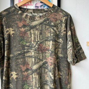 VINTAGE | Mossy Oak Real Tree Camo T-Shirt sz L Bild 2
