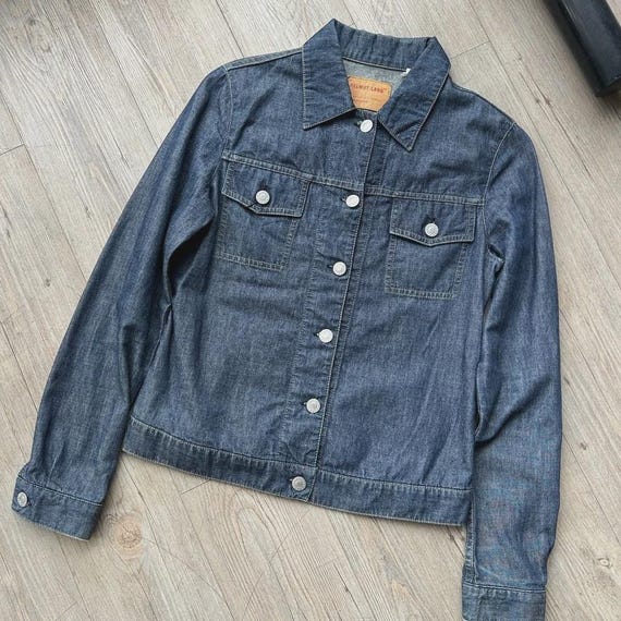 VINTAGE 90s | Helmut Lang Denim Trucker Jean Jacket Sz 38 S - Etsy