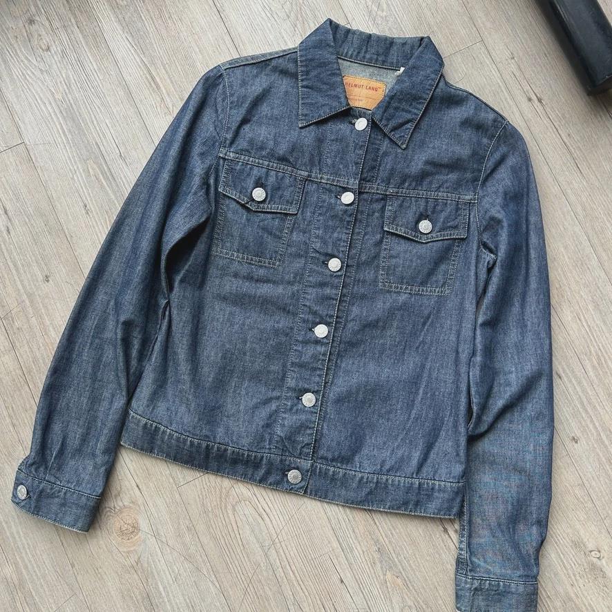 VINTAGE 90s | Helmut Lang Denim Trucker Jean Jacket Sz 38 S - Etsy
