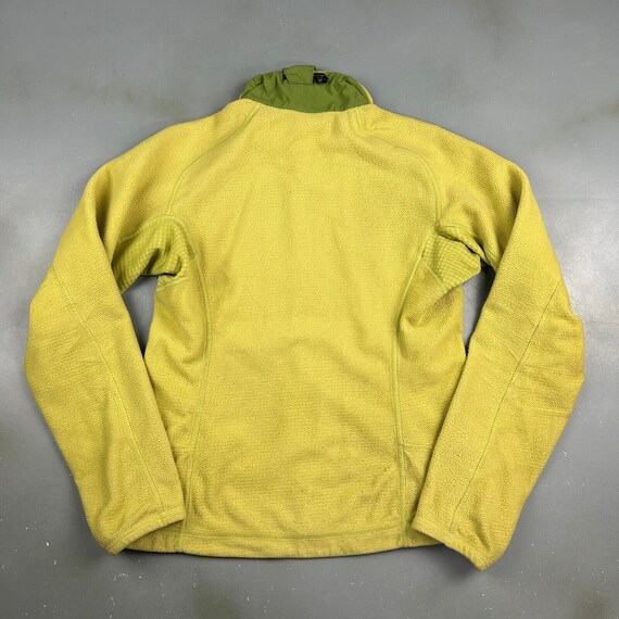 VINTAGE Patagonia Yellow Full Zip Tech R Fleece S… - image 8