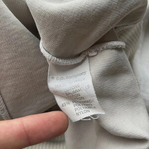 VINTAGE | 1987 S/S Stone Island 1/4 Zip Hooded Sweater sz XL image 7