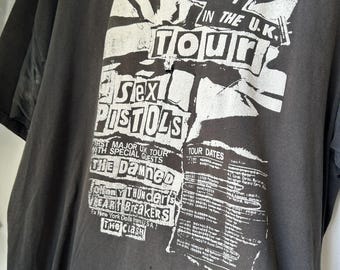 Vintage 90's SEX PISTOLS Never Mind The Bollocks Tee Size XL