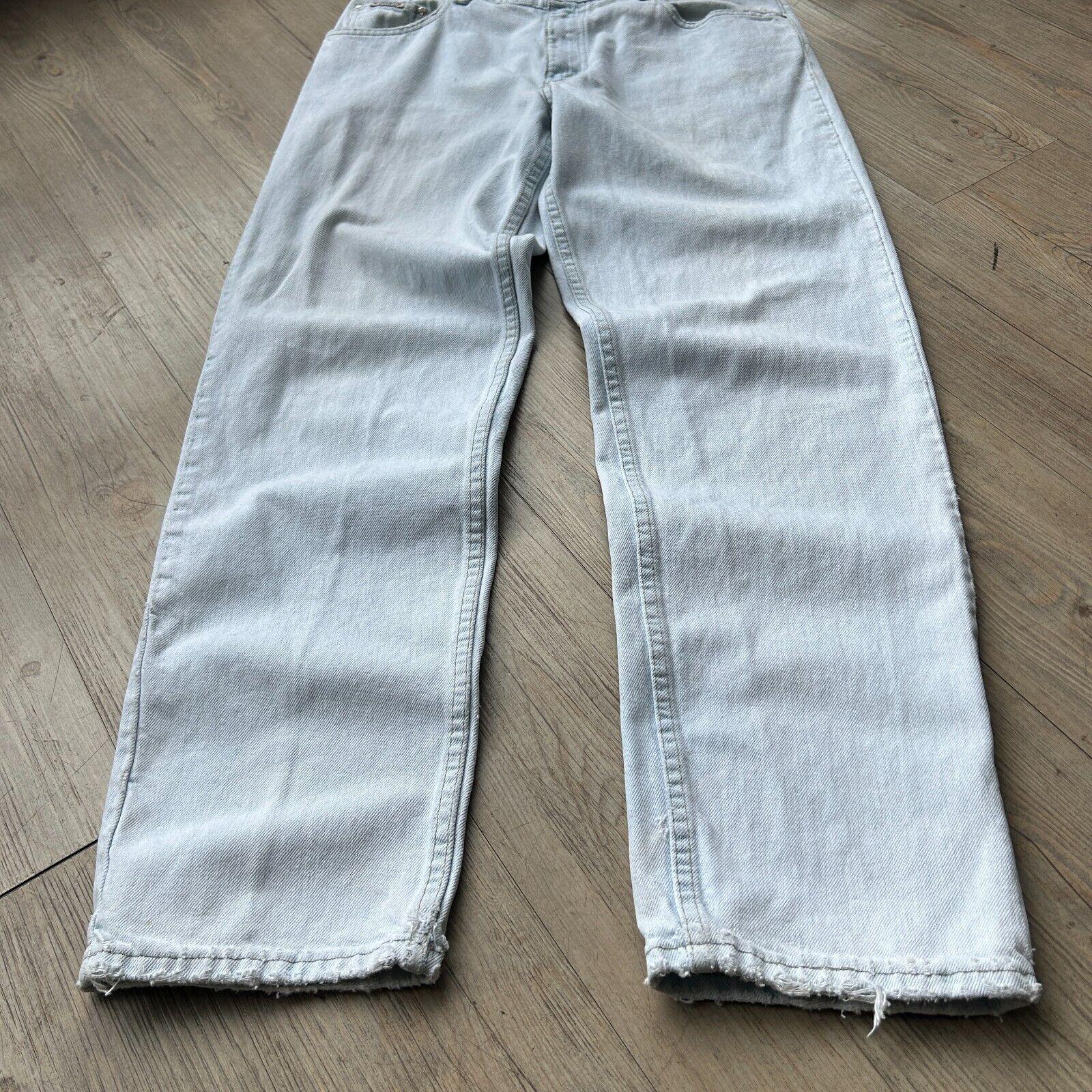 VINTAGE 90s | Levis Silver Tab Lean Tapered Denim Jeans Pants Sz