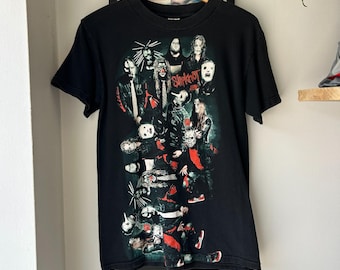 Vintage Y2K Mushroomhead Band T Shirt Black Graphic Tee 21