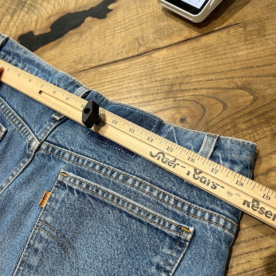 VINTAGE 80s | LEVI'S 505 Faded Blue Denim Jeans Pants Sz W36 L30