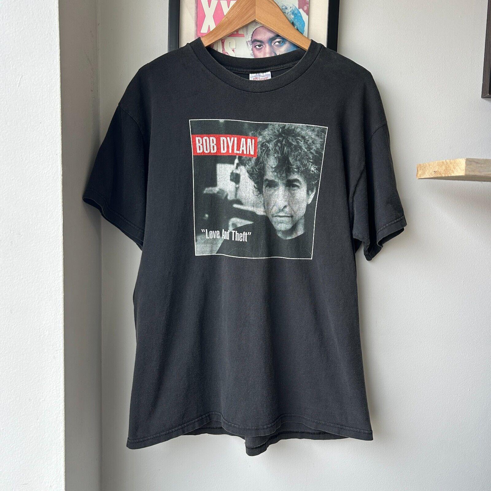 VINTAGE | Bob Dylan Love and Theft Band T-shirt Sz L - Etsy