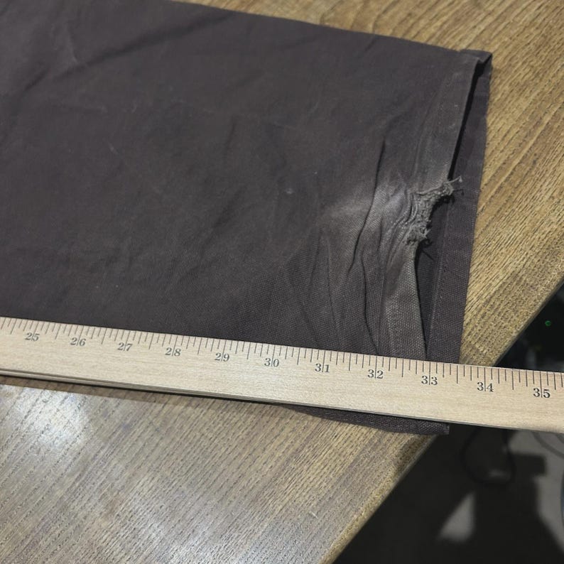 VINTAGE | Carhartt Chocolate Brown Double Knees Workwear Pants sz W40 L34 image 8