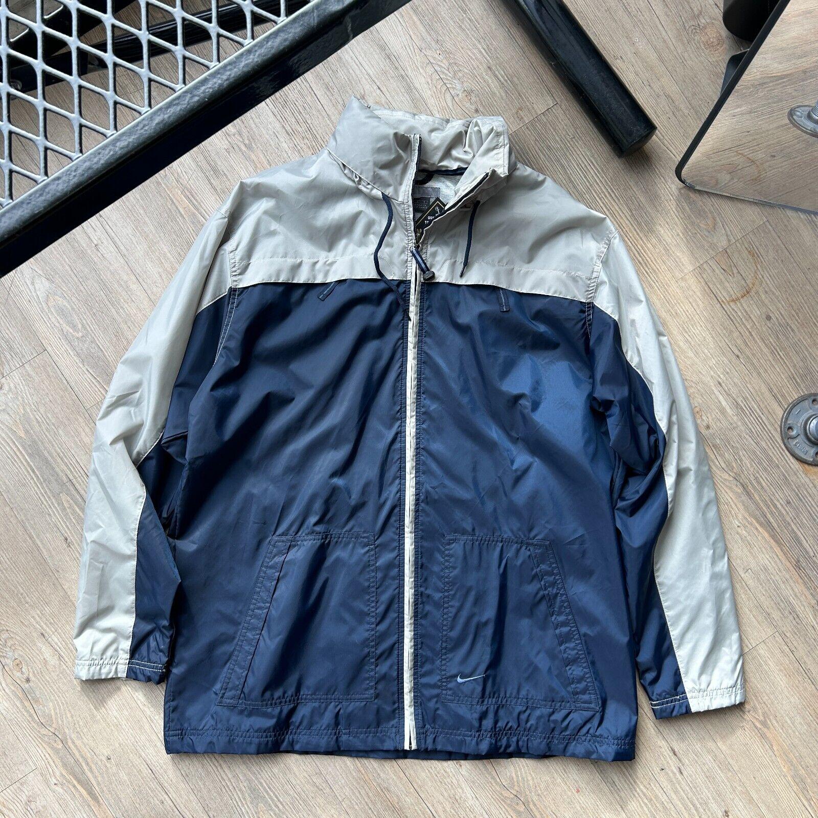 VINTAGE | Nike Two Tone Zip up Technical Jacket Sz L - Etsy