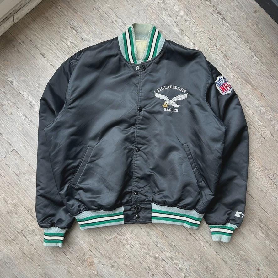 90s starter jacket eagles - Etsy 日本