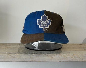 VINTAGE 90s | Toronto Maple Leafs Starter Snapback HAT sz OS Youth*