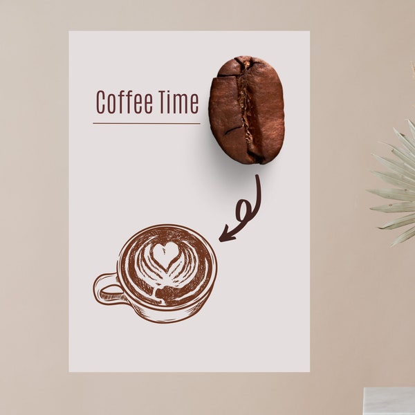 Affiche minimalist Coffee