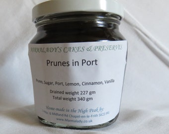 Prunes in Port