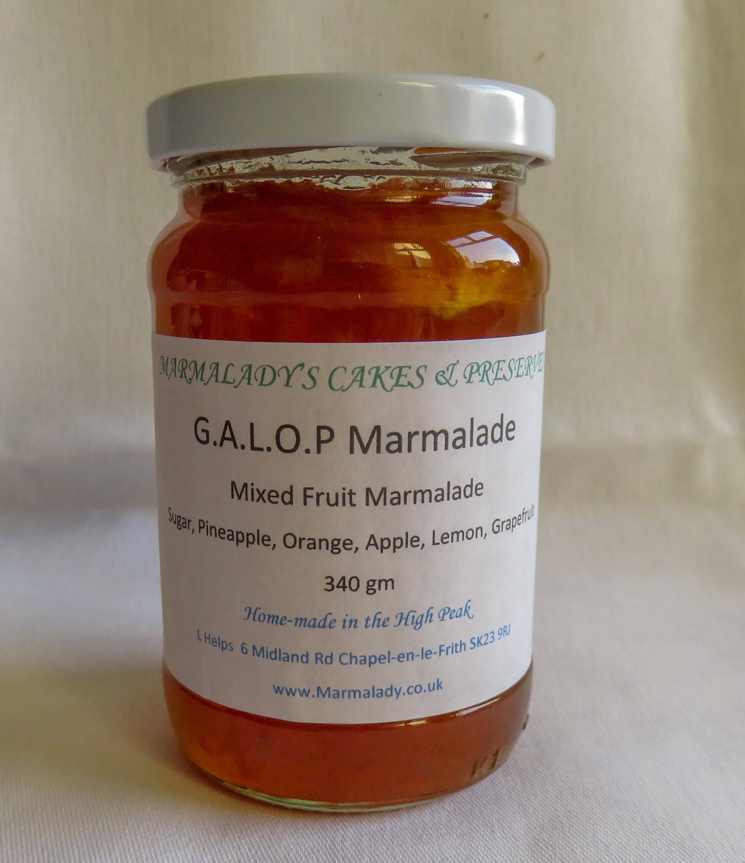 G.A.L.O.P Marmalade Mixed Fruit Marmalade Etsy UK