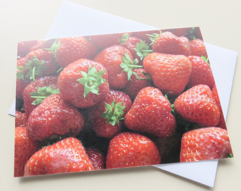 Greetings Card, Choose your Flavour, Food Photography, Blank Card Preserves, Fruit, Cookies image 5