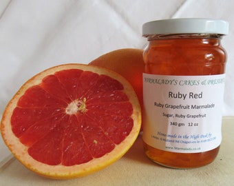 Ruby Grapefruit Marmalade, Breakfast Preserve, Marmalade, Ruby Red