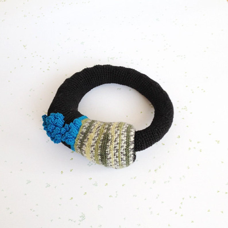 Bracelet au crochet Fleur écossaise image 2