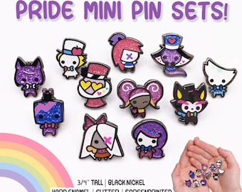 Pride Collection! Hazbin Hotel MINI Enamel Pins - Etsy