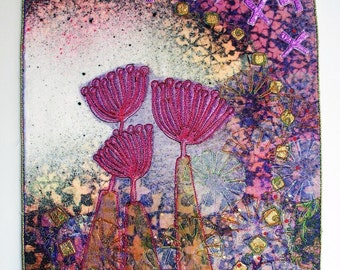 Spanish View - experimenting with velvet (PDF Download)