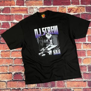 T-shirt DJ Screw S.U.C Streetwear Essential Max Heavyweight