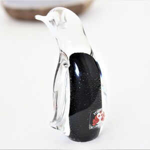 Vintage Studiolasi Finland Penguin Art Glass Figurine image 8