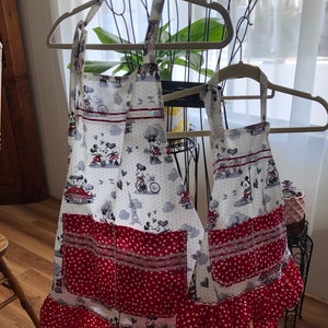 Mainstays Cotton Mommy and Me Apron Set with Pockets, Floral Print