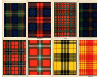 Scottish Clans, printable digital downloads for scrapbooking, journal making and more!