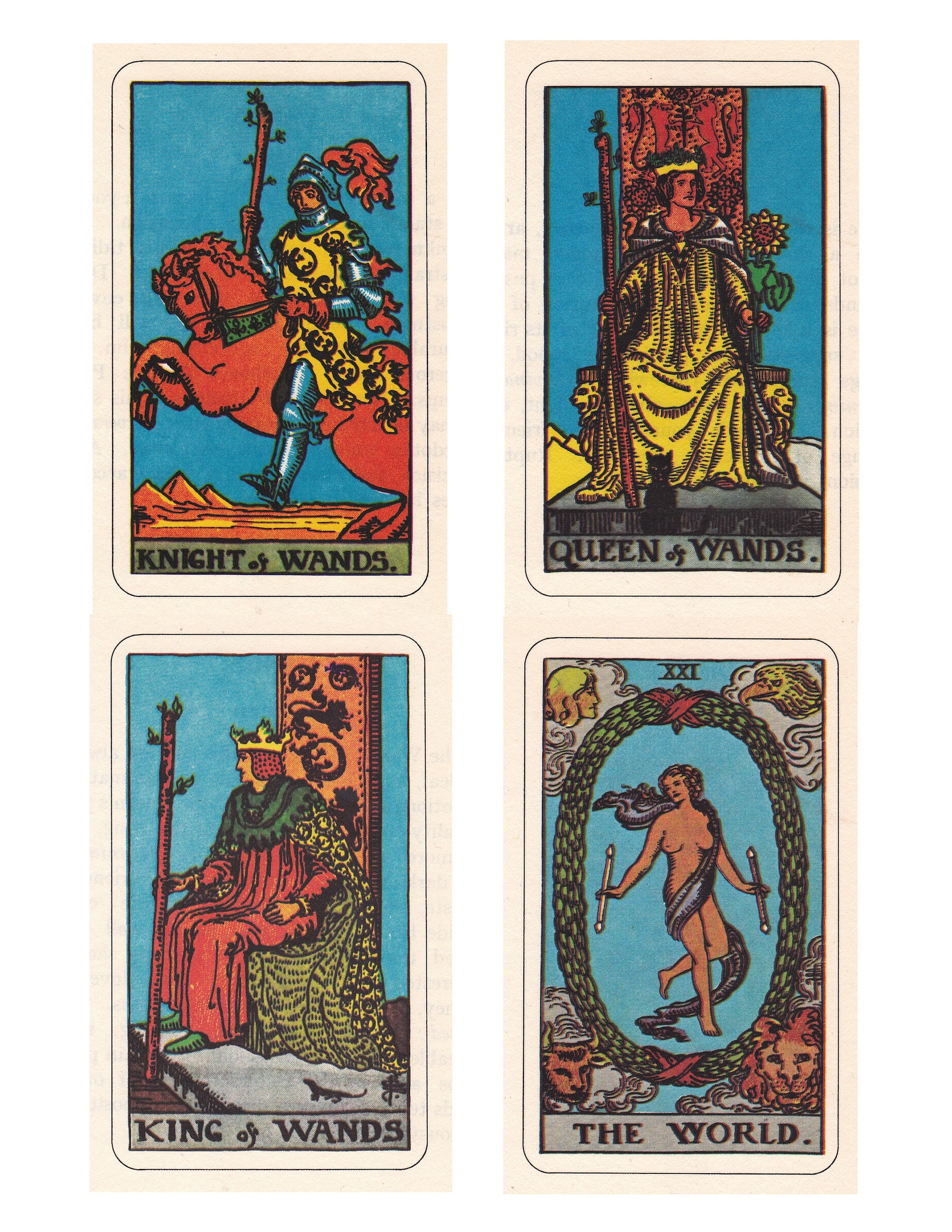 Juego imprimible de 78 cartas del Tarot Rider Waite baraja Etsy México Juego imprimible de 78 cartas del Tarot Rider Waite baraja Etsy México