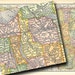 Printable Map of New York , a Printable Digital Download, Collage Sheet No. 922 - Etsy