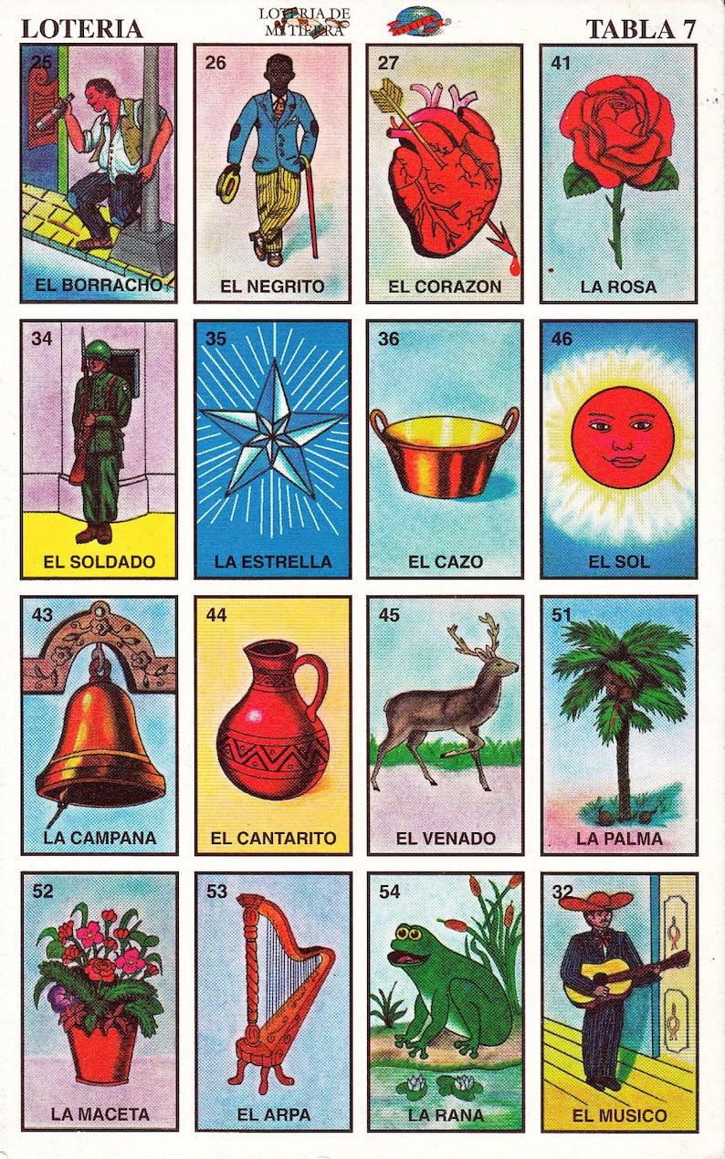 Loteria Cards For Sale Loteria Cards For Sale