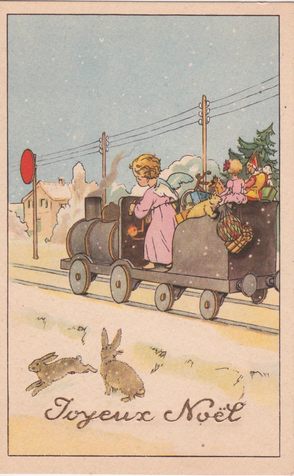 vintage-french-christmas-card-a-printable-digital-image-no-etsy