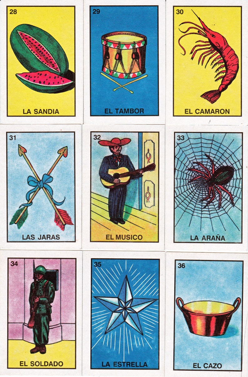 5x5 Loteria Cards 5x5 Loteria Cards