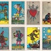 printable set of 78 Rider Waite Tarot cards, full size complete deck, digital downloads for printing at home