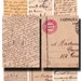 Paper Ephemera Printables, European Postcard Sampler, Digital Collage ...