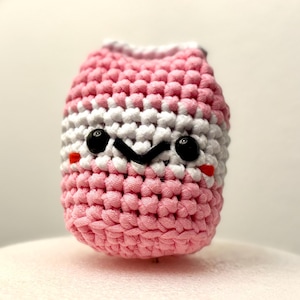 Melkpak Amigurumi-haakwerk (The Woobles) Handgemaakte knuffel Knuffeldier cadeau voor kinderen Schattige schattige pluche