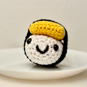 Oishi Sushi Amigurumi Crochet (The Woobles) Handmade Plushie Toy Stuffed Animal Gift for Kids Cute Adorable Plush