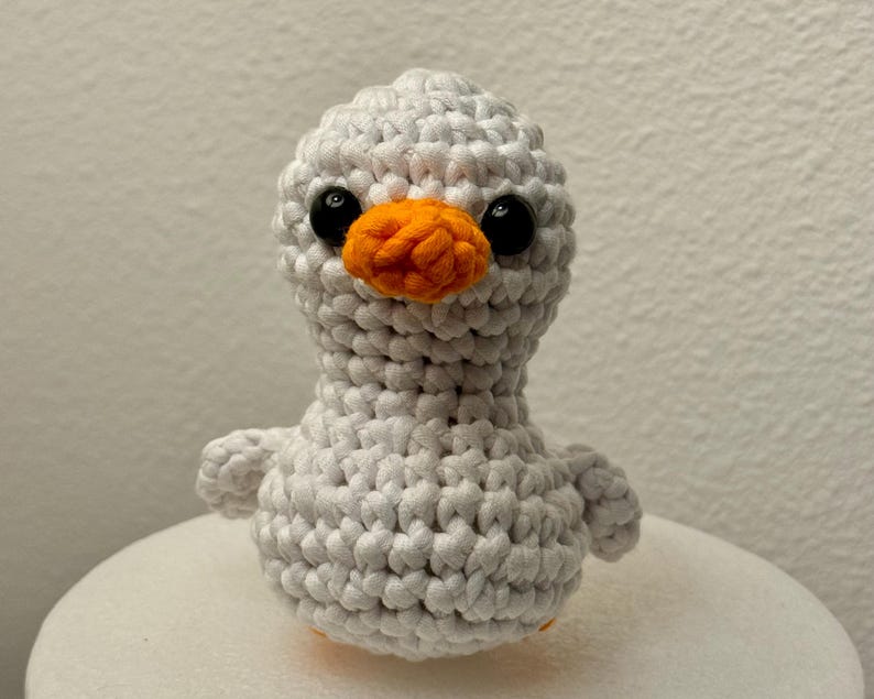 Handmade Crochet Duck & Goose Set (2pc) – Crochet Animal Toys