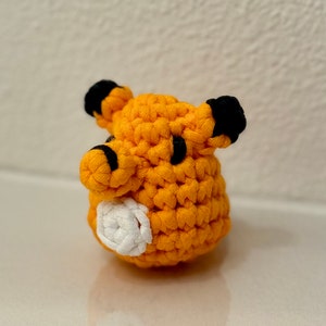 Mini Fox Amigurumi Crochet (The Woobles) Handmade Plushie Toy Stuffed Animal Gift for Kids Cute Adorable Plush