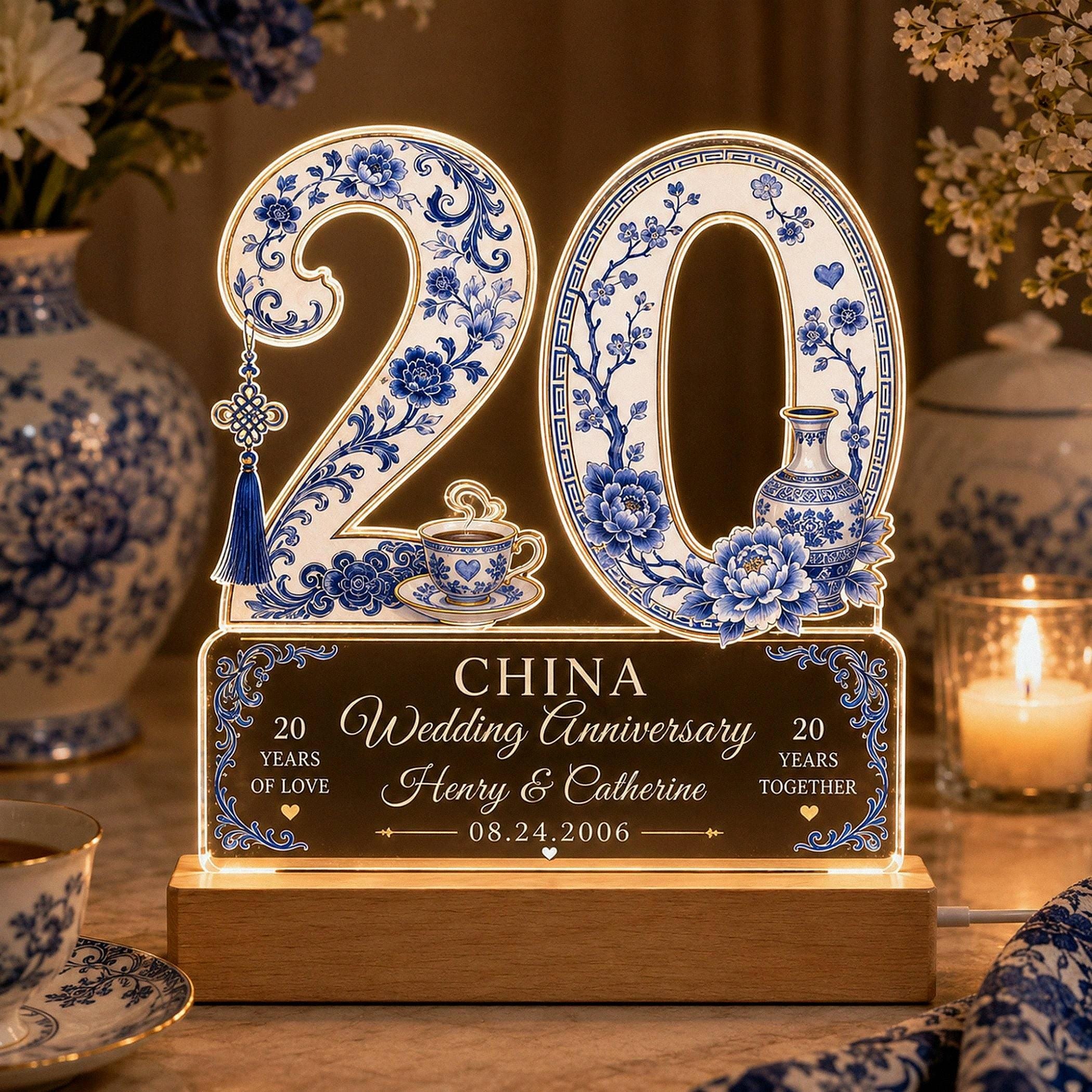 Anniversary China 20 Years Gifts - 60+ Gift Ideas for 2026