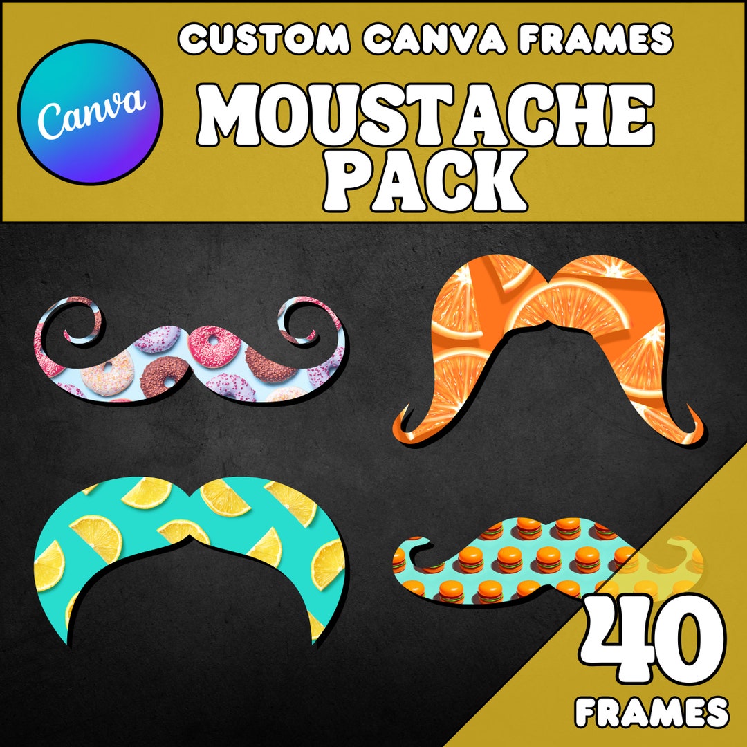 Canva Frames Bundle - Custom Background Canva Frames - Drag and Drop ...
