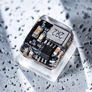 Black Circuit Board Chip Artisan Keycap, Resin Keycap Set for Cherry MX Switches, Gaming Mechanical Keyboard Keycap, Gift for Him
