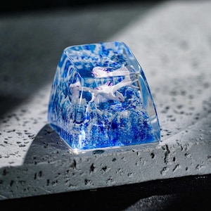 LIMITED EDITION Lu-gi-a Keycap, Artisan Keycap, Anime Keycap, Resin Keycap, Keycap Set for Mechanical Keyboard, Gift for Him
