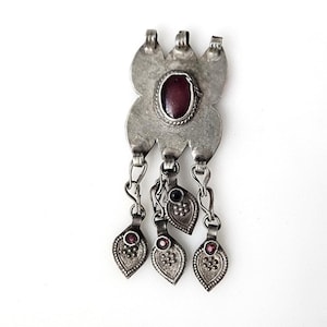 Turkmen pendant, pendant with dangles