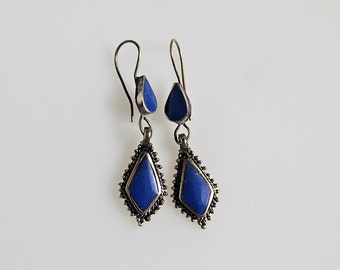 Afghan earrings, Boho earrings