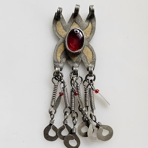 Afghan Pendant, Lightweight Turkmen Style charm