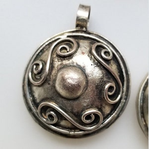 Ethiopian pendant, Ethiopian amulet pendant, Tuareg style pendant, rustic jewelry