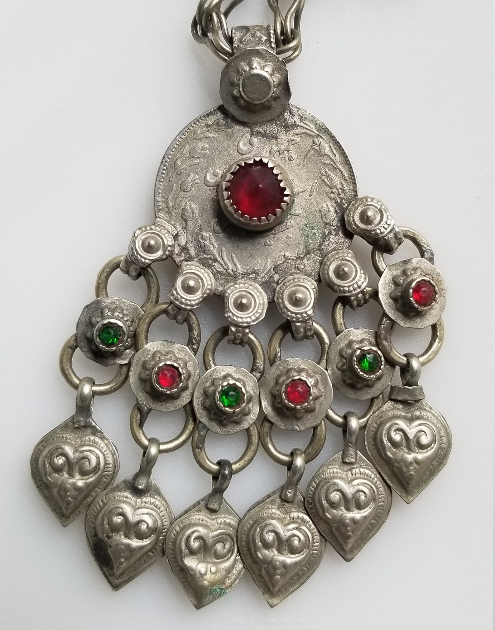 Afghan necklace tribal necklace Afghan jewelry chain Etsy