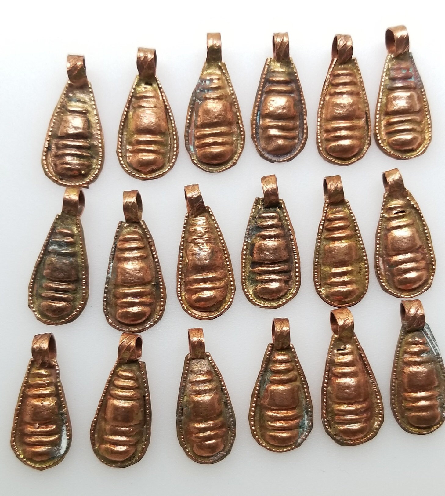 10 Ethiopian fertility beads Ethiopian beads copper beads | Etsy