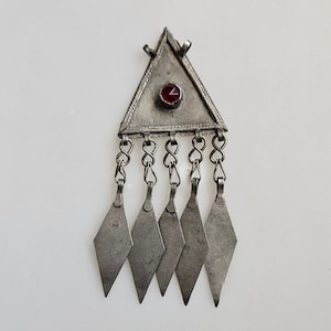 Turkmen pendant, Afghan pendant, Turkmen pendant, handcrafted pendant